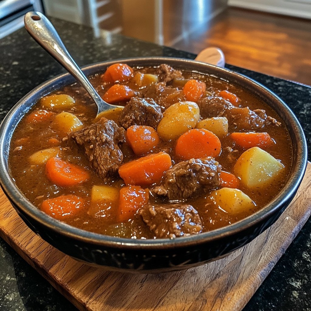 Beef Stew With Baby Potatoes and Carrots
