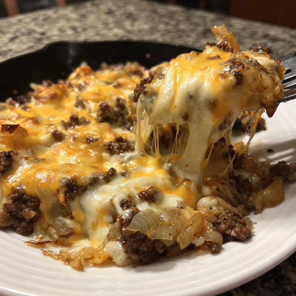 Ground Beef Skillet Creamy