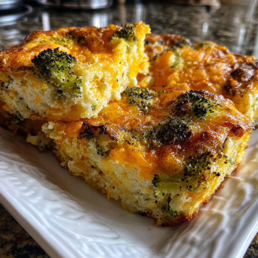 Sunday Cheesy Broccoli Bake