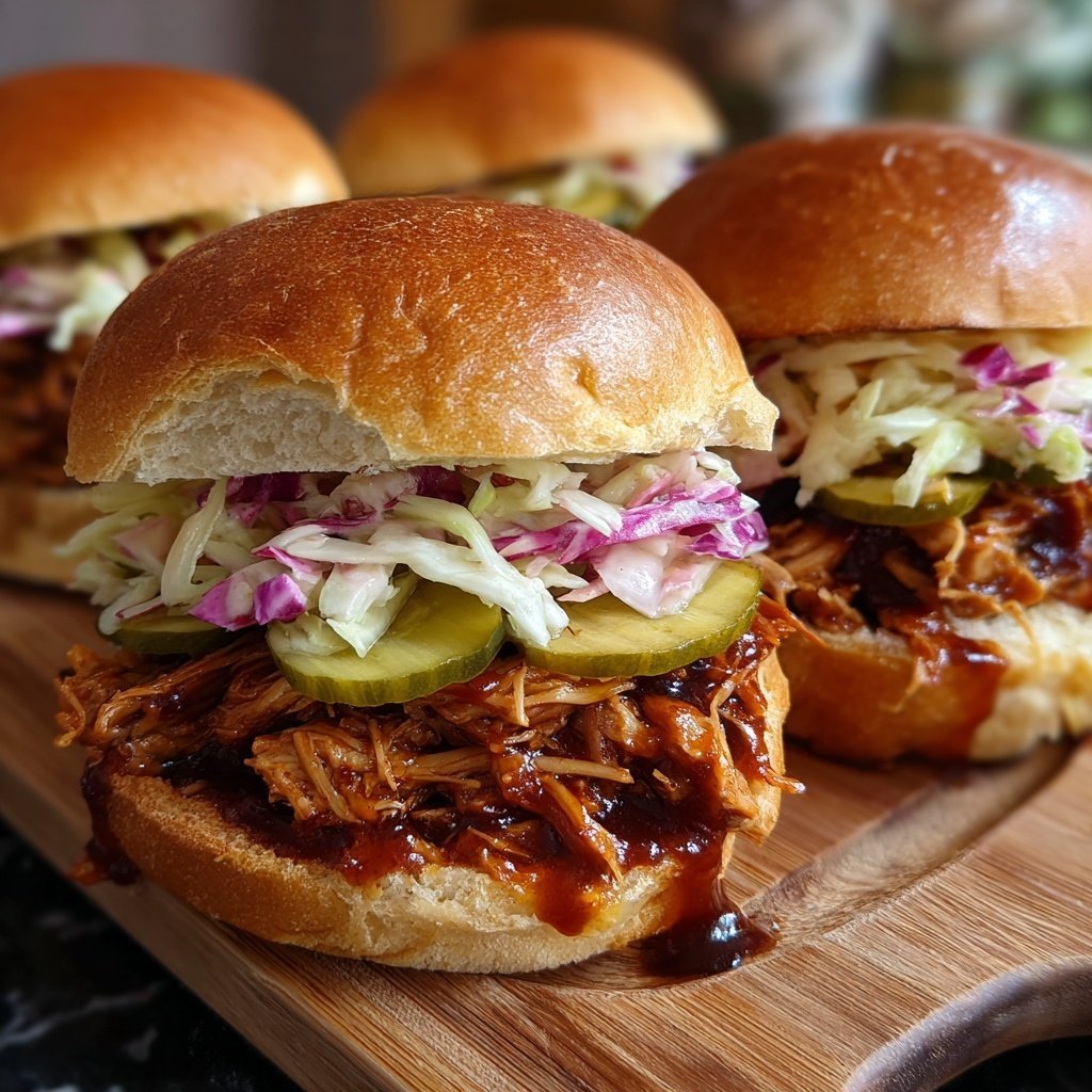 Easy BBQ Jackfruit Sliders
