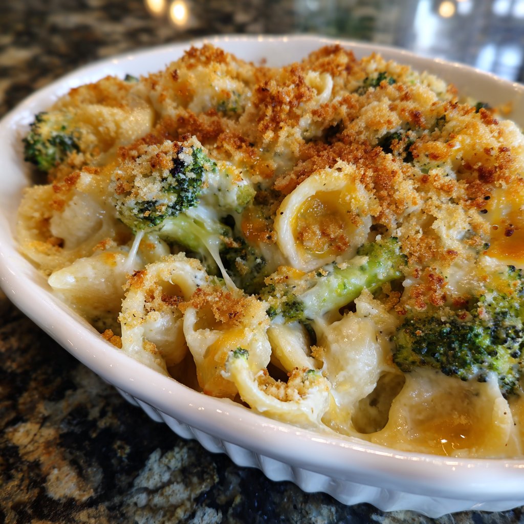 Sunday Creamy Broccoli Pasta Bake