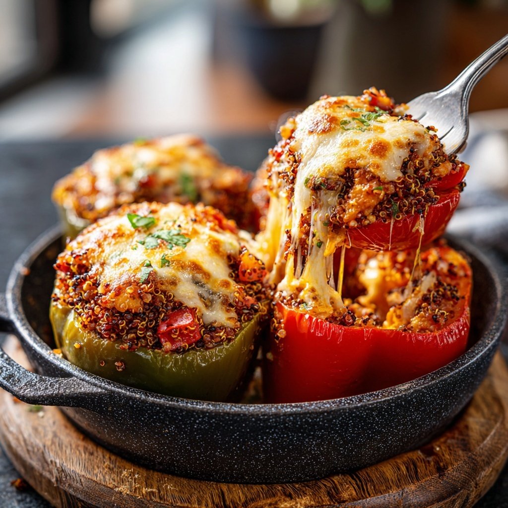 Baked Stuffed Bell Peppers