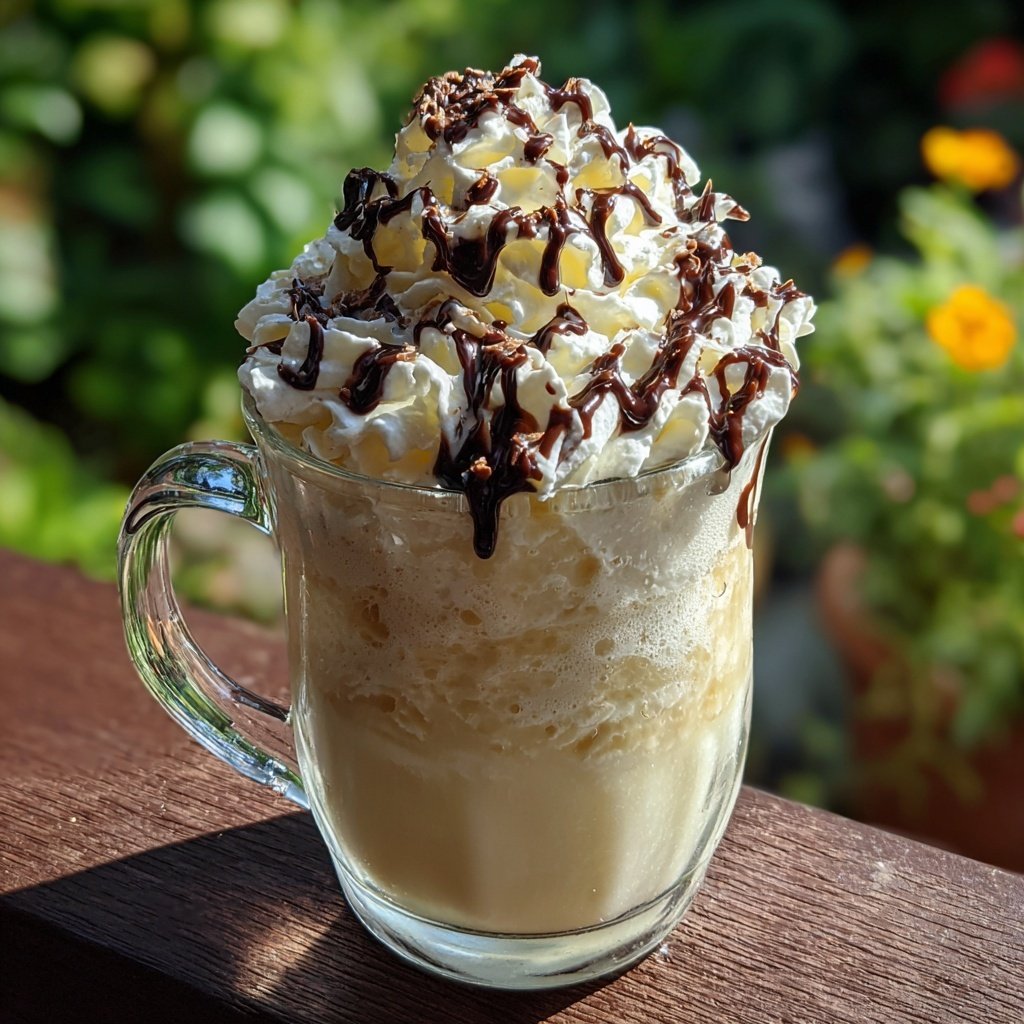 Vanilla Ice Cream Frappuccino