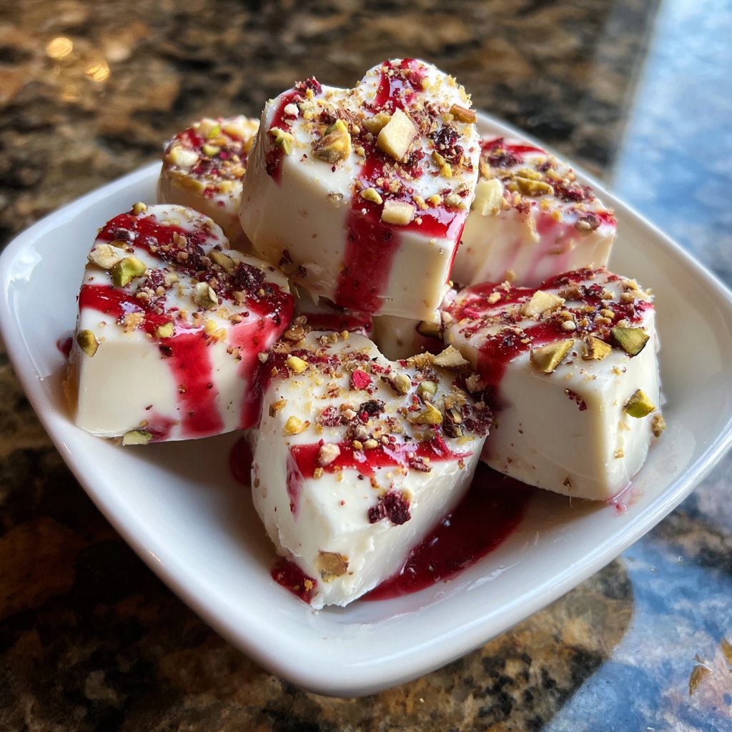 Valentines Snacks Strawberry Yogurt Bites