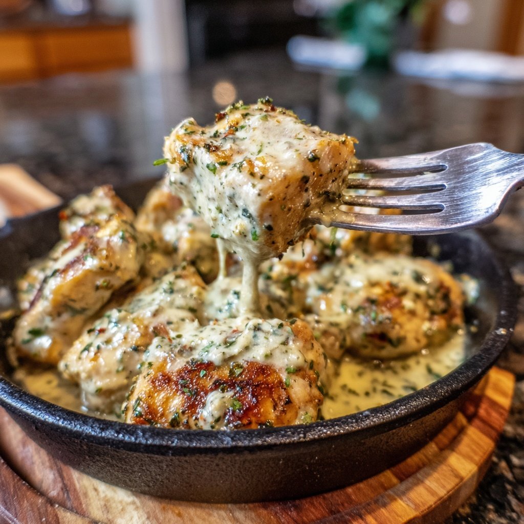 Creamy Herb Chicken With Garlic Cream Sauce