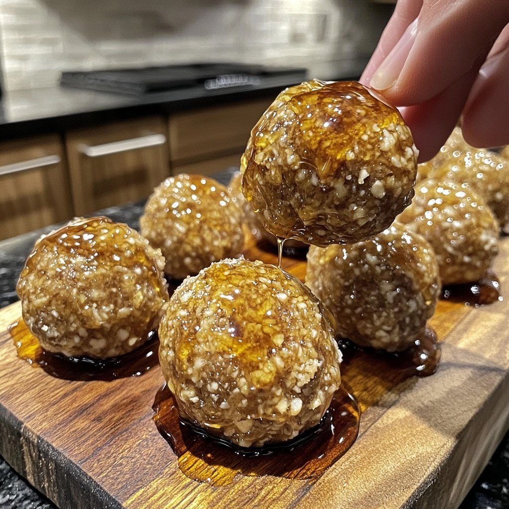 Protein Balls with Maple Syrup