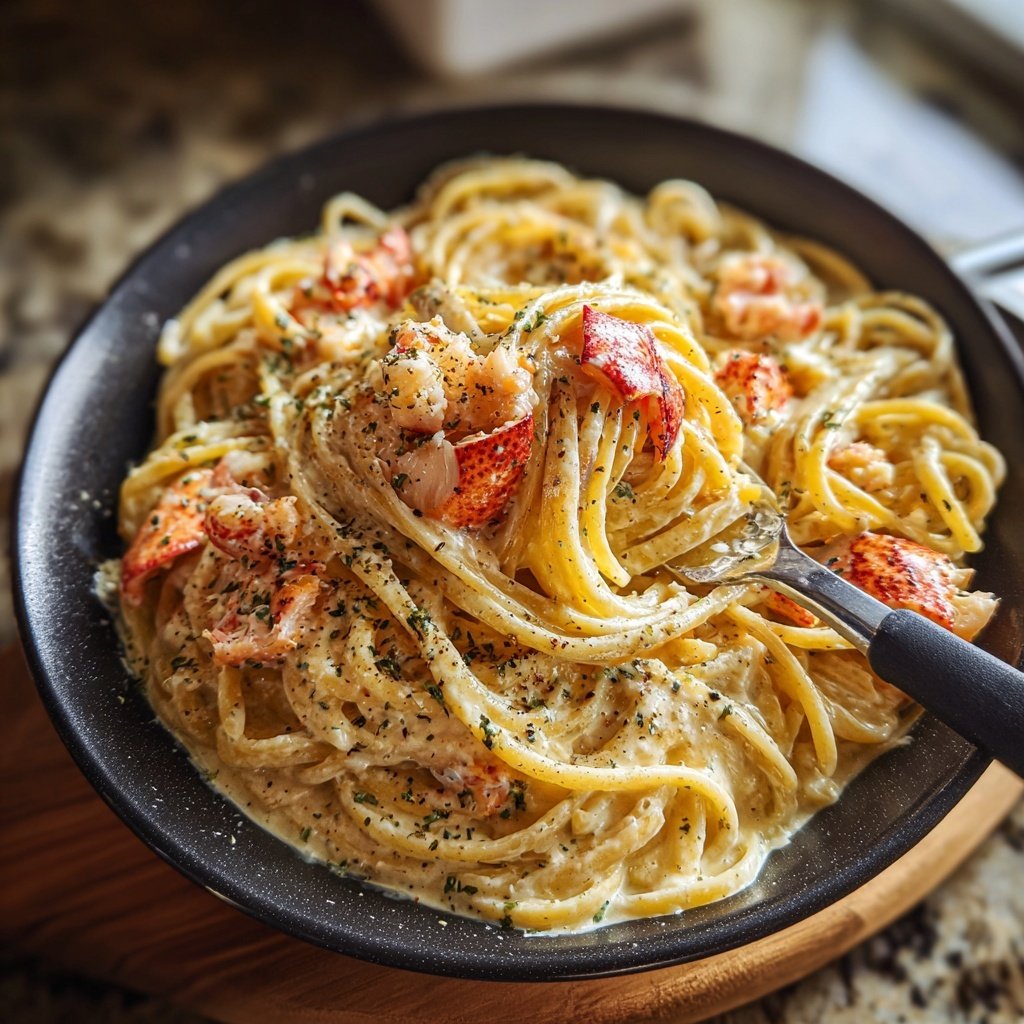 Creamy Lobster Pasta