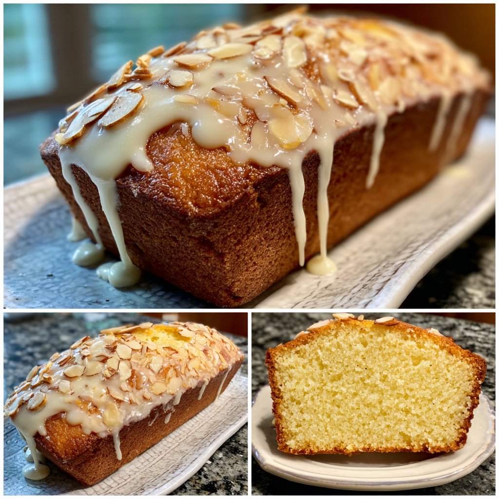 Vanilla Almond Yogurt Cake