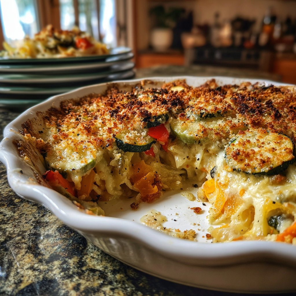 Sunday Baked Vegetable Casserole
